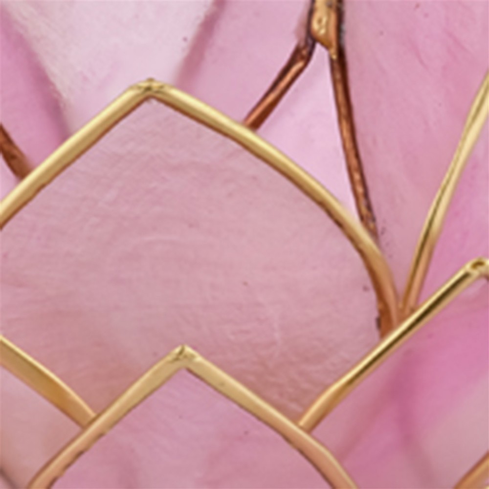 Vela de té de loto Capiz shell rosa | Marco Schreier