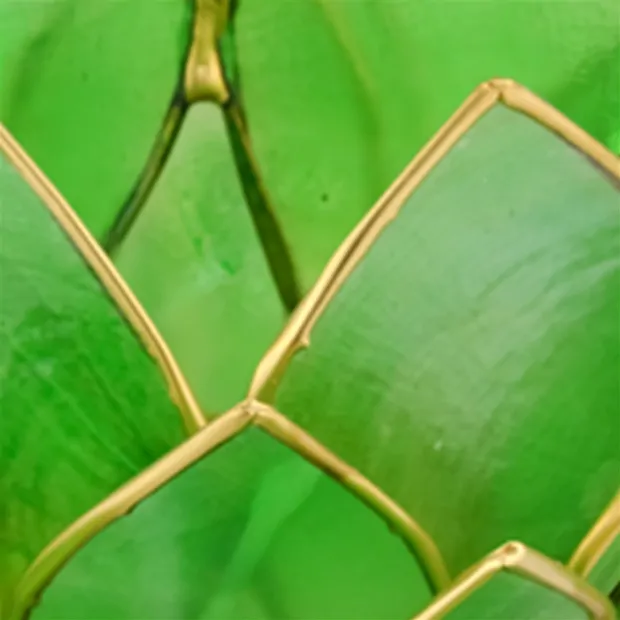 Lotus tea light Capiz shell green | wholesaler gems, healing stones & jewelry