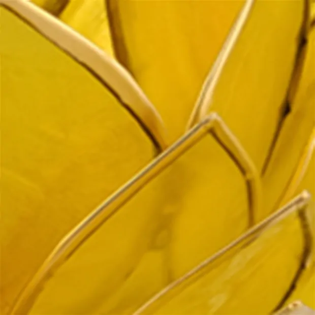 Vela de té de loto Capiz shell amarillo | Marco Schreier