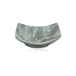 1061703408 Bowl Paua Shell white, square, 11.5 x 8.8 cm | wholesaler gems & healing stones