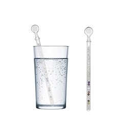 1080003002 Kristall-Vitalstab "Fünf Elemente“, 16cm | GH Edelsteine, Heilsteine & Schmuck