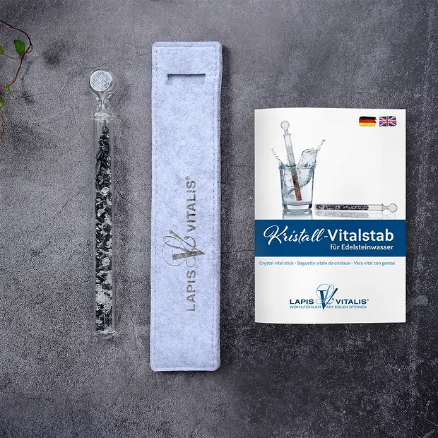 Kristall-Vitalstab "Space Clearing", 20cm | GH Edelsteine, Heilsteine & Schmuck