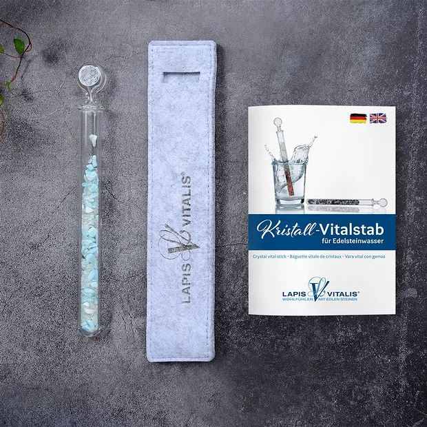 Kristall-Vitalstab "Urlaubs-Mischung", 20cm | Edelsteine, Heilsteine & Schmuck