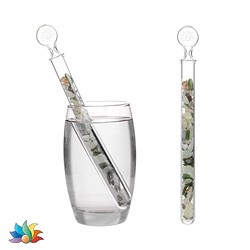 1080005013 Piedra preciosa Varilla vitalizante de cristal "Seguridad y Sagitario". | Marco Schreier