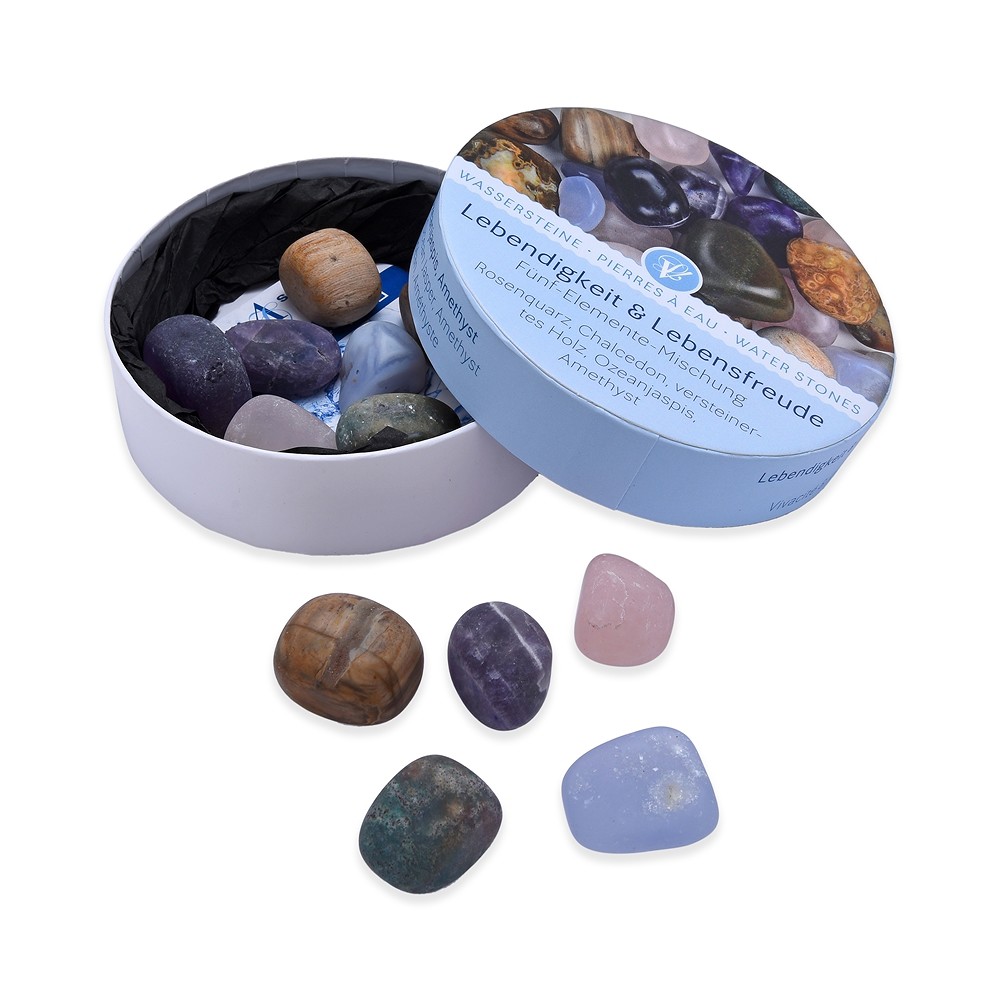 Water Stones mixture "Five Elements" in gift box | Marco Schreier