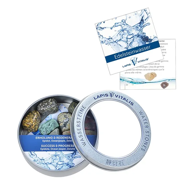 Présentoir "Pierres pour eau de gemmes" (9 x 6 paquets) - prix promotionnel ! | Marco Schreier