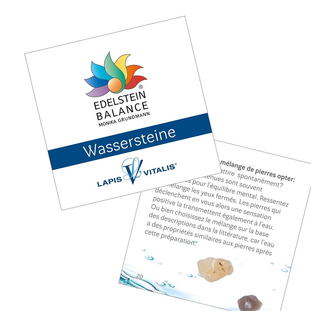 Edelstein Balance Wassersteine "Regeneration" in Metall-Geschenkdose | Marco Schreier