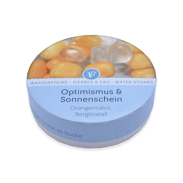 Wassersteine Mischung "Optimismus & Sonnenschein"  in Geschenkdose | Marco Schreier