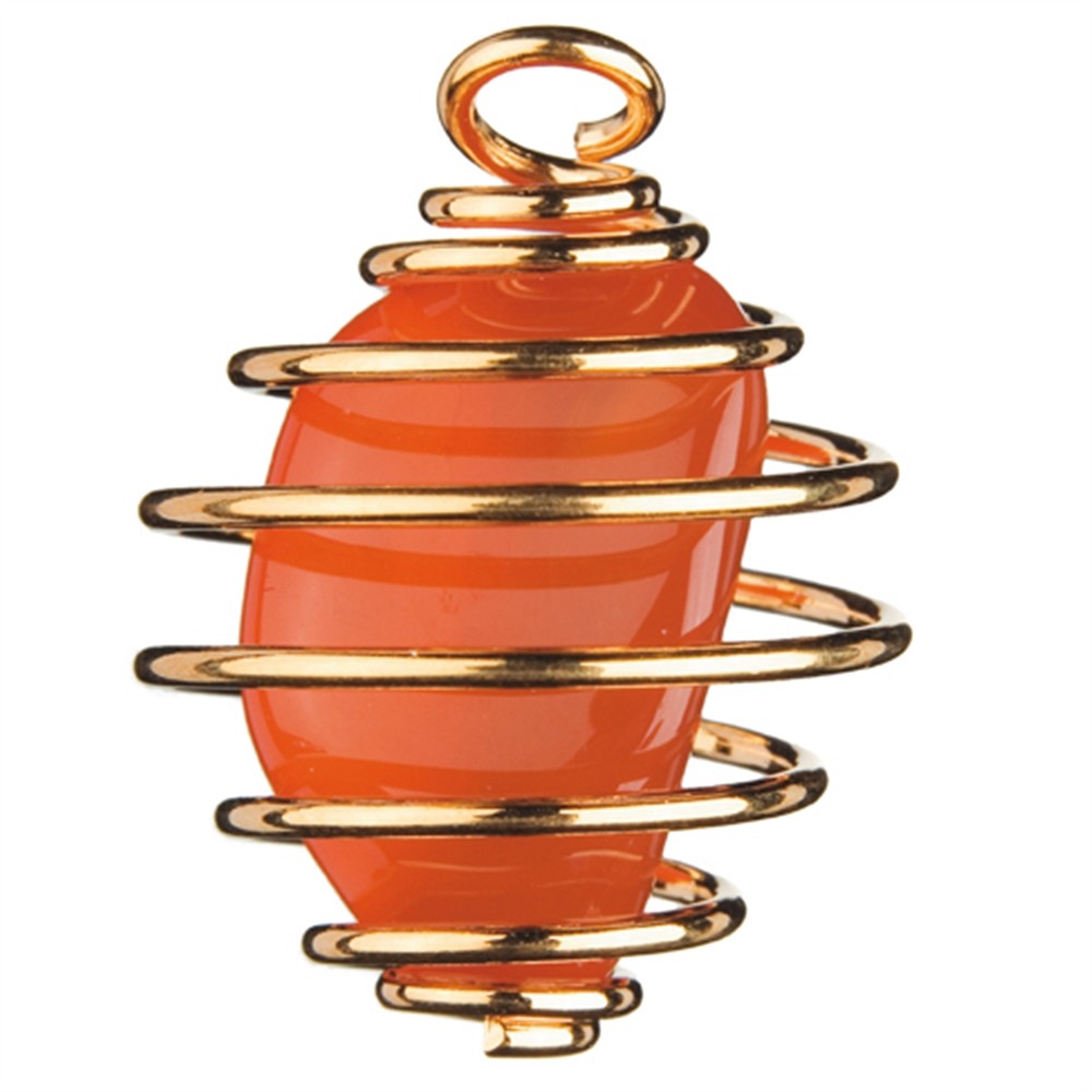 Pendentif spirale 12mm, dor&#xE9; (50 pcs/UC) | Marco Schreier