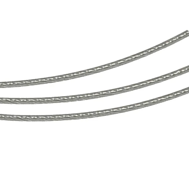 Steel Chokers several cords steel-colored, 42cm, twist clasp | Marco Schreier