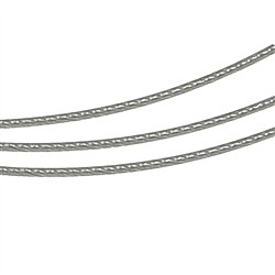 1201008035 Steel Chokers several cords steel-colored, 45cm, twist lock | Marco Schreier