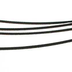 1201008135 Stahlreif mehrere Kordeln schwarz, 45cm, Drehverschluss | Marco Schreier