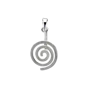 Donuthalter "Spirale" Silber matt, für 20mm-Donut | Marco Schreier