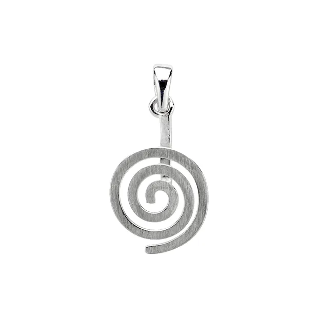 Donuthalter "Spirale" Silber matt, für 20mm-Donut | Marco Schreier