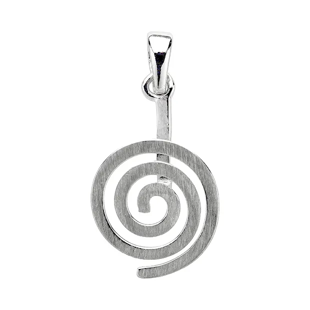 Donut holder "Spiral" silver matt, for 50mm donut  | Marco Schreier