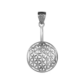 Porte-donuts Fleur de vie argent, pour donuts 30mm | Marco Schreier