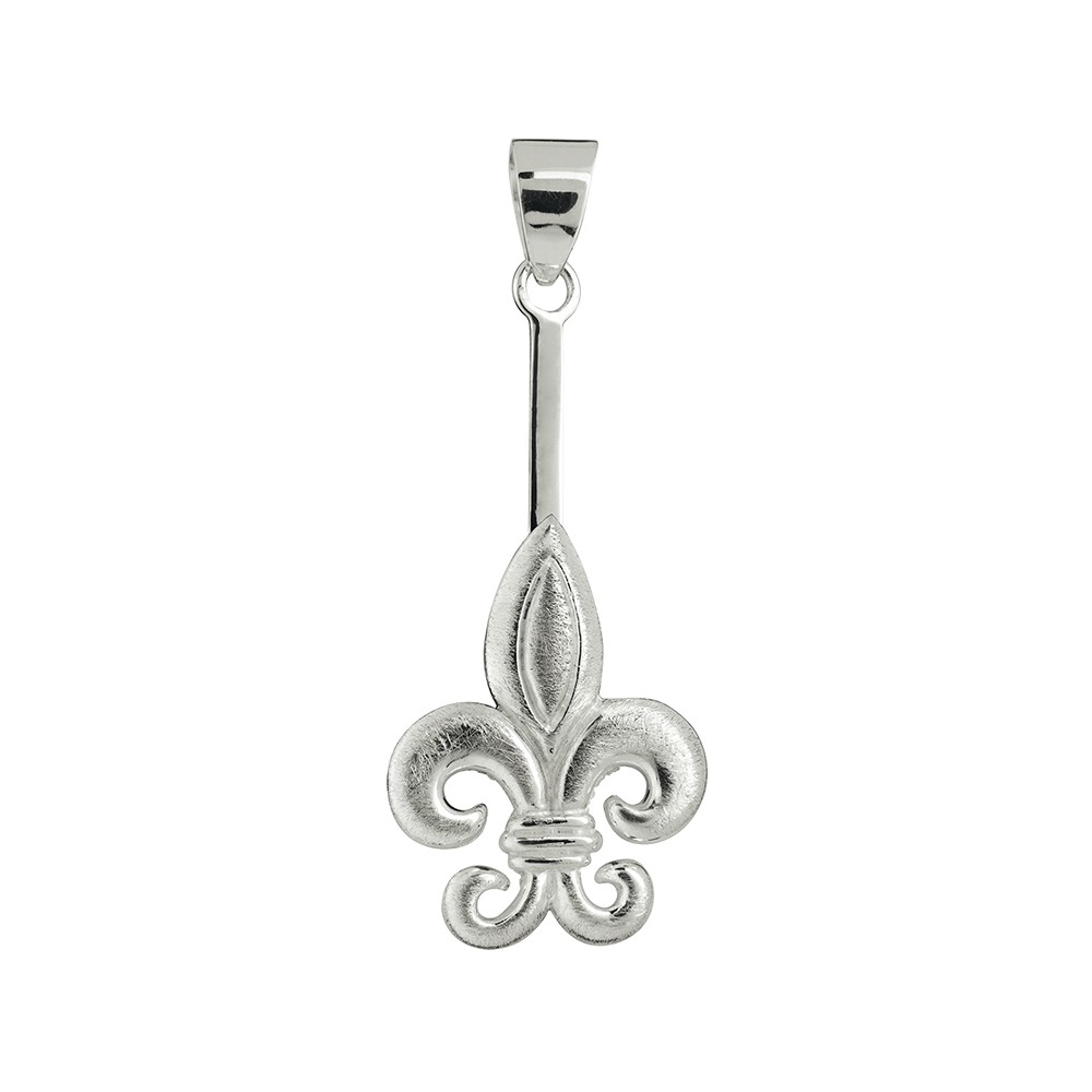 Donuthalter Französische Lilie Silber, für 30 - 40mm Donut | Marco Schreier