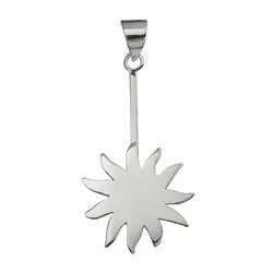 1205010651 Donut holder sun Silver, for 30 - 40mm donut | wholesaler gems & healing stones