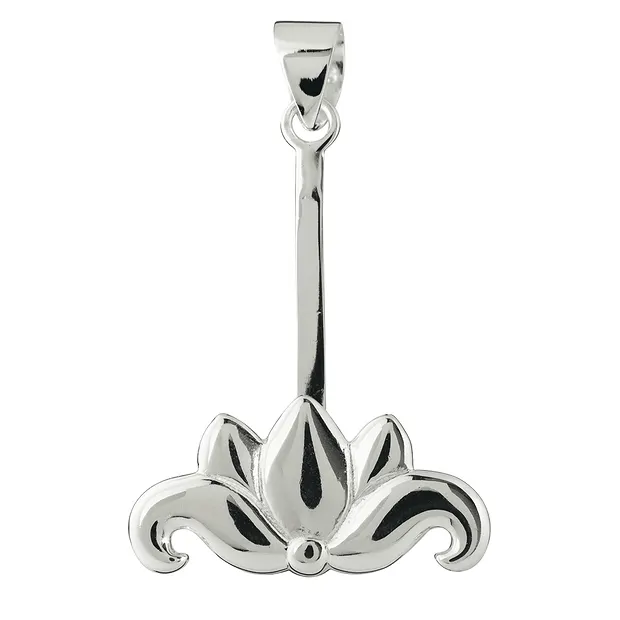 Porte-donuts fleur de lotus Argent, pour donut de 30 - 40mm | Marco Schreier