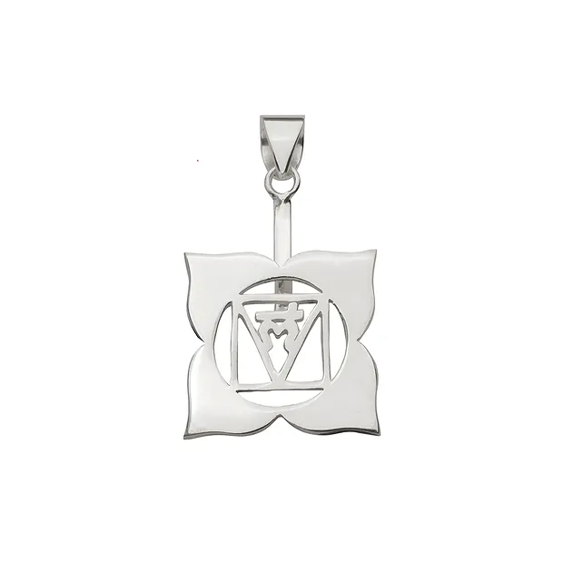 Donut holder "Chakra root" silver, for 30 - 40mm donut | Marco Schreier