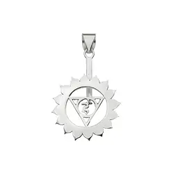 1205010851 Porte-donuts "Chakra cou/gorge" argent, pour 30 - 40mm Donut | Marco Schreier