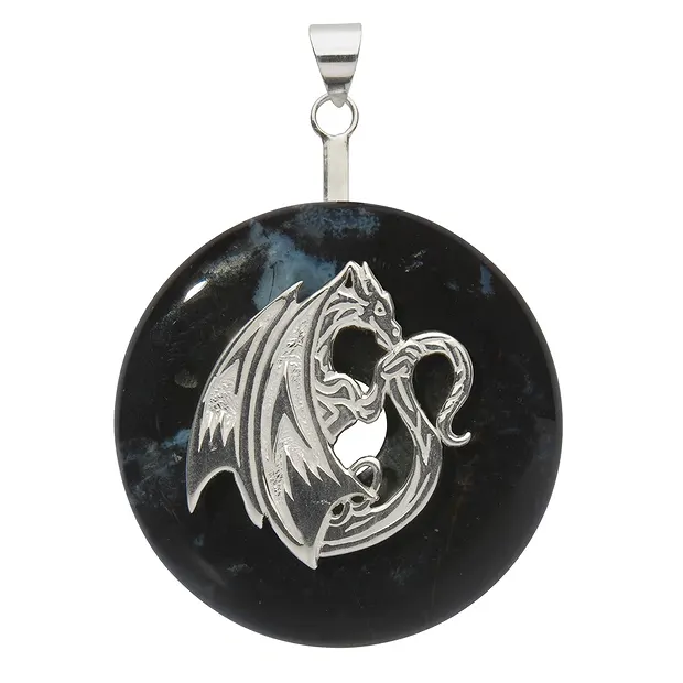 Porte-donuts dragon Argent, pour donuts de 30 - 40mm | Marco Schreier