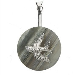 1205010941 Porte-donuts Hirondelle Argent, pour donut de 30 - 40mm | Marco Schreier