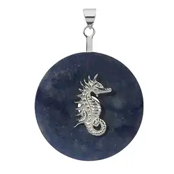 1205010951 Seahorse donut holder Silver, for 30 - 40mm donut | Marco Schreier