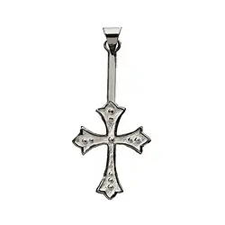 1205010981 Donuthalter Kreuz Silber, für 30 - 40mm Donut | Marco Schreier