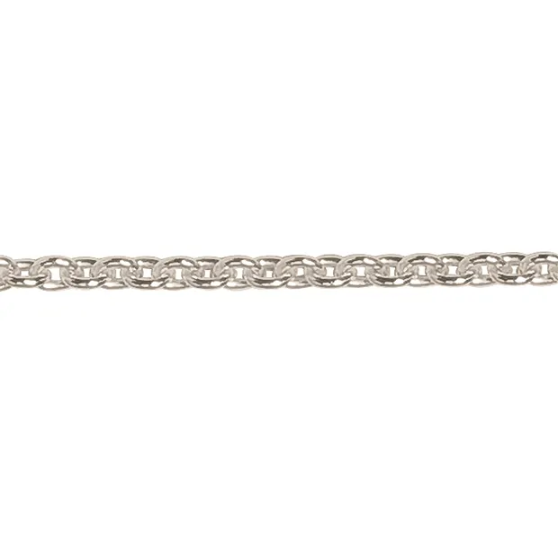Anchor chain, silver, 4.0mm x 45cm | wholesaler gems, healing stones & jewelry