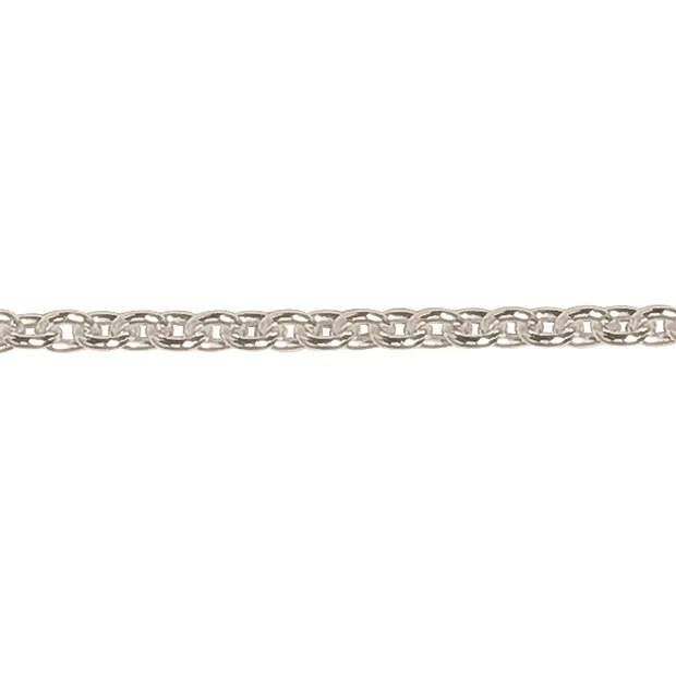 Ankerkette, Silber, 4,0mm x 55cm | Großhändler Edelsteine, Heilsteine & Schmuck