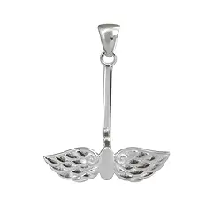 1205014901 Pegasus wing donut holder Silver, for 30mm and 40mm donut | Marco Schreier