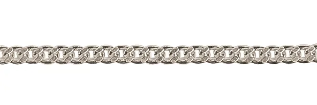 Cadena eslabón plano, plata, 2,1 mm x 50 cm | Marco Schreier