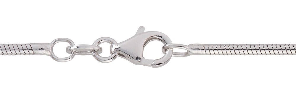 Catena a serpente, argento, 1,0 mm x 45 cm | grossista gemme e pietre curative