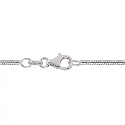 1205034345 Catena a serpente, argento, 4,3 mm x 45 cm | grossista gemme e pietre curative