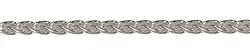 1205051545 Zopfkette, Silber, 1,5mm x 45cm | Großhändler Edelsteine, Heilsteine & Schmuck
