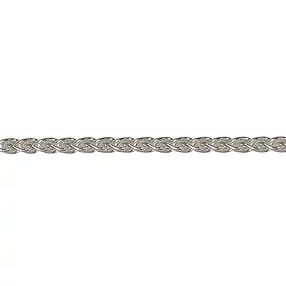 Cadena trenzada, plata, 1,5 mm x 45 cm | Marco Schreier