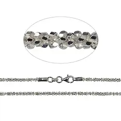1205091545 Collar brillante, plata, 1,5 x 45 cm | Marco Schreier