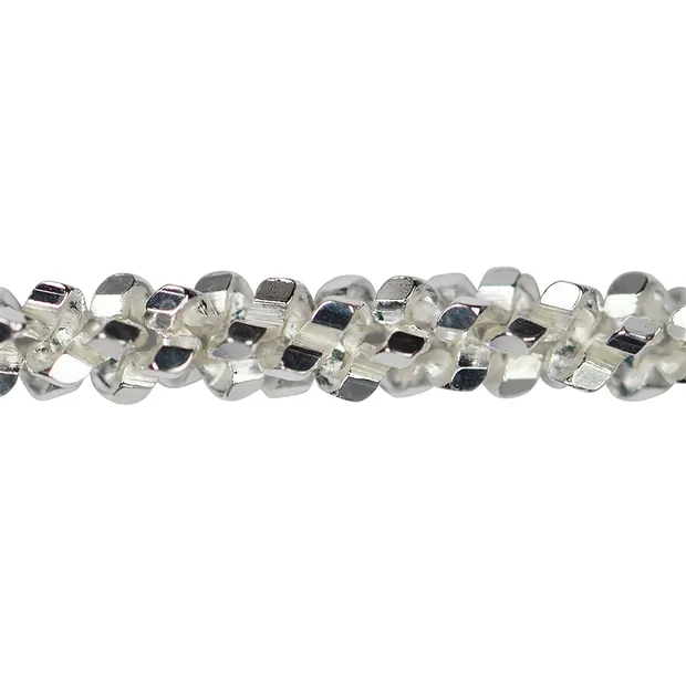 Funkelkette, Silber, 2,3 x 45cm | Großhändler Edelsteine, Heilsteine & Schmuck