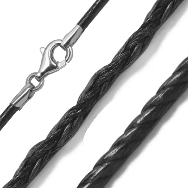 6 Cordons noirs en coton mélangé ( 6 pcs/UV) | Marco Schreier