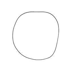 1205700412 Collier en coton, brun, 1,0mm x 45cm, Fermoirs en acier inoxydable | Marco Schreier