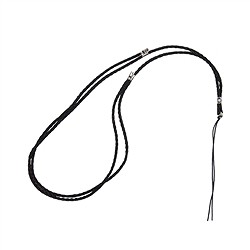 1205700415 Nylon-Collier mit Verschiebemechanik, schwarz, 03mm/41 - 82cm | Marco Schreier