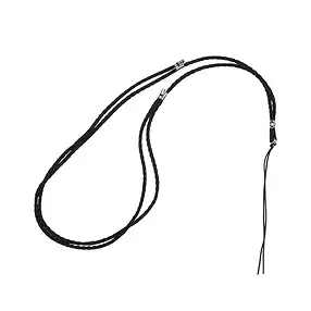 Collar de nailon con mecanismo deslizante, negro, 03mm/41 - 82cm | Marco Schreier