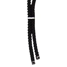Collar de nailon, negro, 4,0 mm x 41-82 cm, Cierre metálico | Marco Schreier