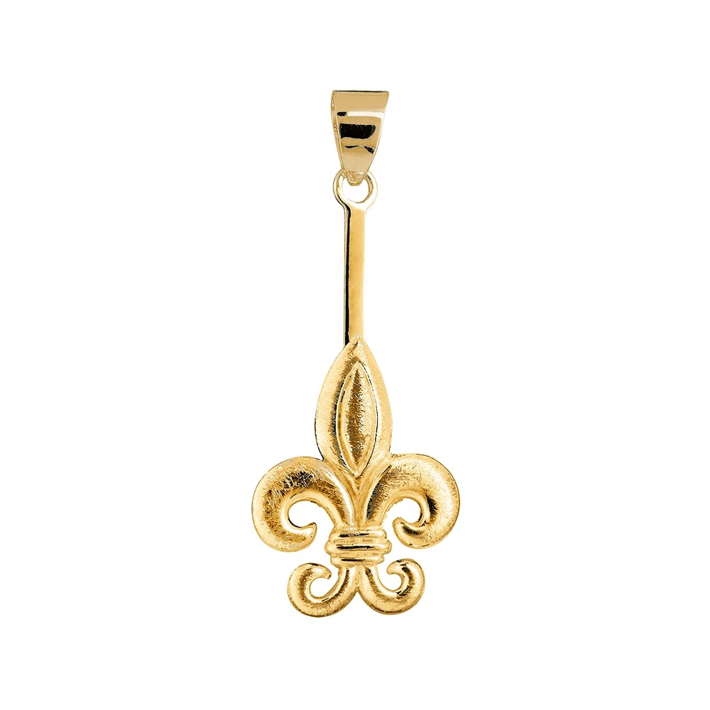 French lily donut holder Gold-plated silver, for 30 - 40mm donut | Marco Schreier