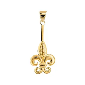 French lily donut holder Gold-plated silver, for 30 - 40mm donut | Marco Schreier