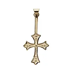 1209010981 Donut holder cross silver gold-plated, for 30 - 40mm donut | Marco Schreier