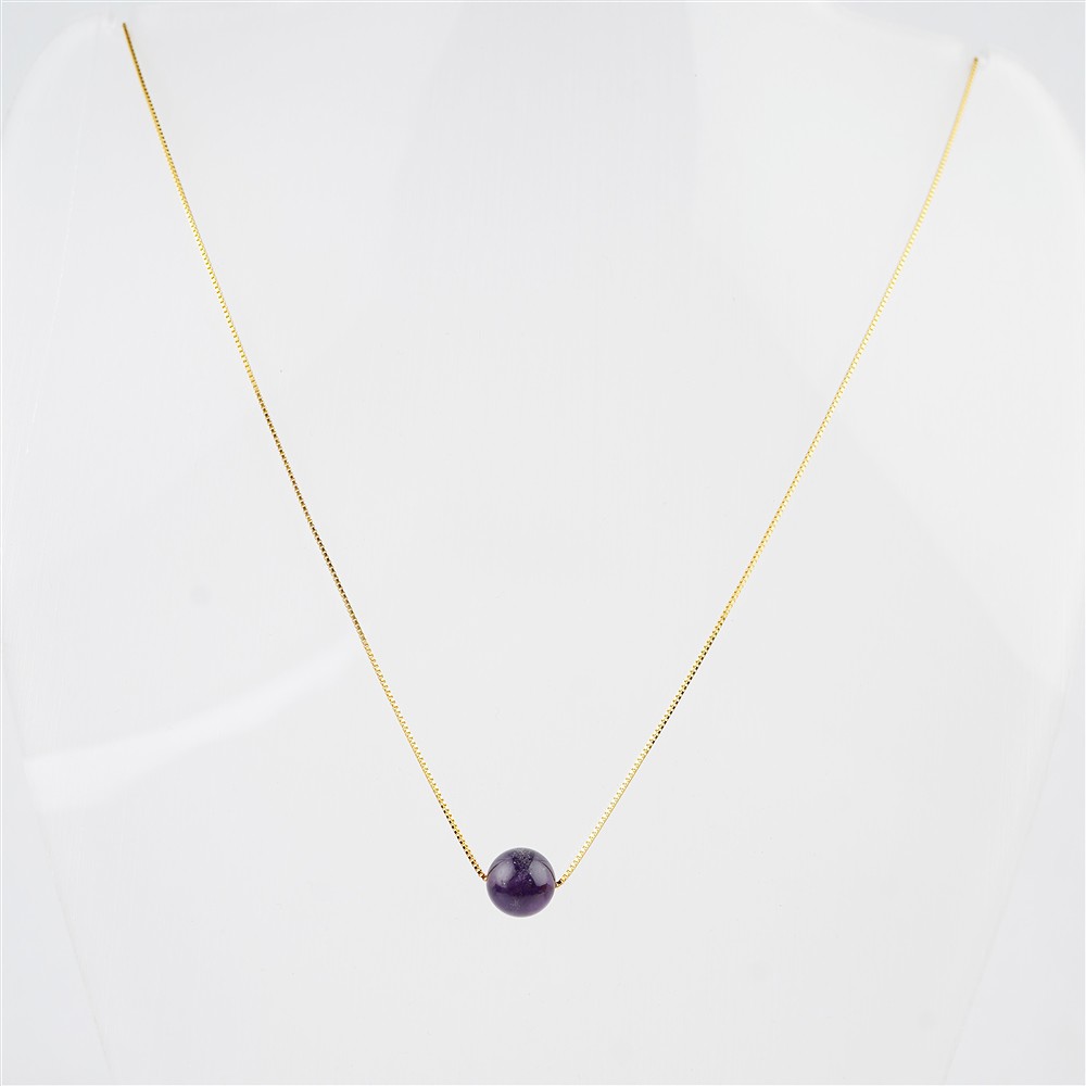 Collana veneziana, argento placcato oro, 0,8 mm/45 cm | Marco Schreier