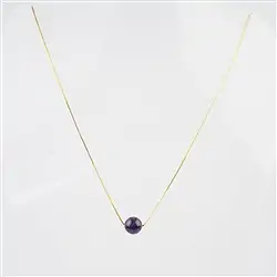 1209100875 Cadena veneciana intercambiable, ajustable, plata dorada, 0,8 mm | Marco Schreier