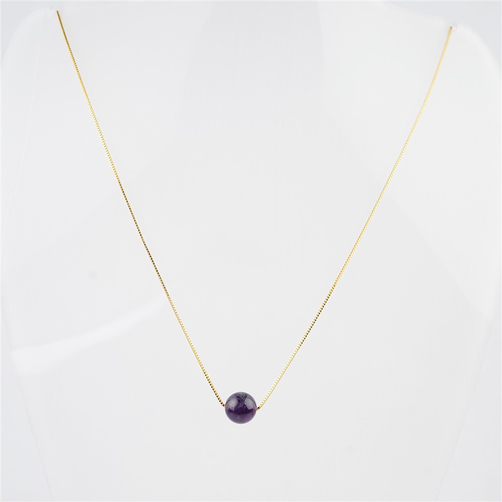 Cadena veneciana intercambiable, ajustable, plata dorada, 0,8 mm | Marco Schreier